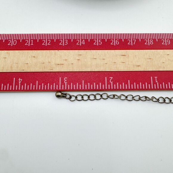 Vintage Art Deco Style Owl Pendant Necklace – Black Enamel & Rhinestone Long - Picture 13 of 13